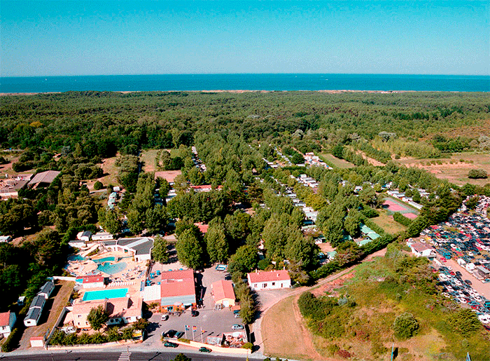 Trouver un camping avec accès direct plage aux Sables d'Olonne